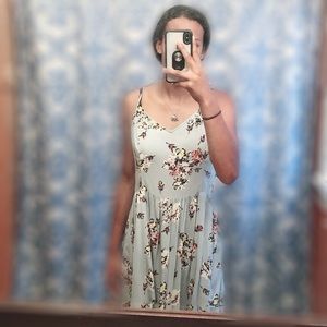 flower print dress